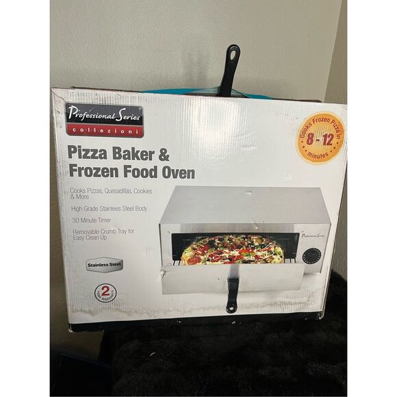Professional Series 12-Inch Pizza and Frozen Snack Oven Baker, Stainless Steel